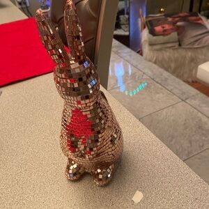 Easter bunny pink mosiac